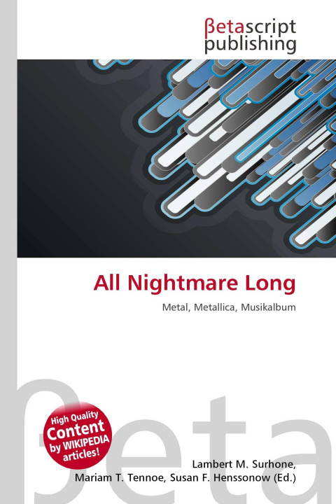 Kniha All Nightmare Long Mariam T. Tennoe