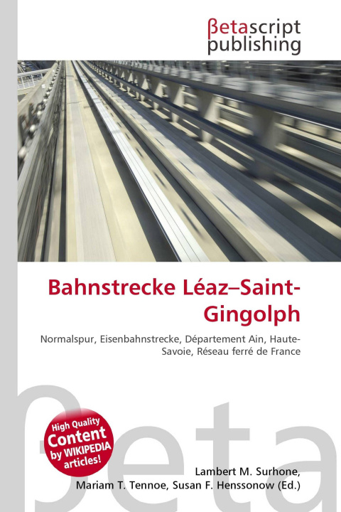 Kniha Bahnstrecke Léaz-Saint-Gingolph Mariam T. Tennoe
