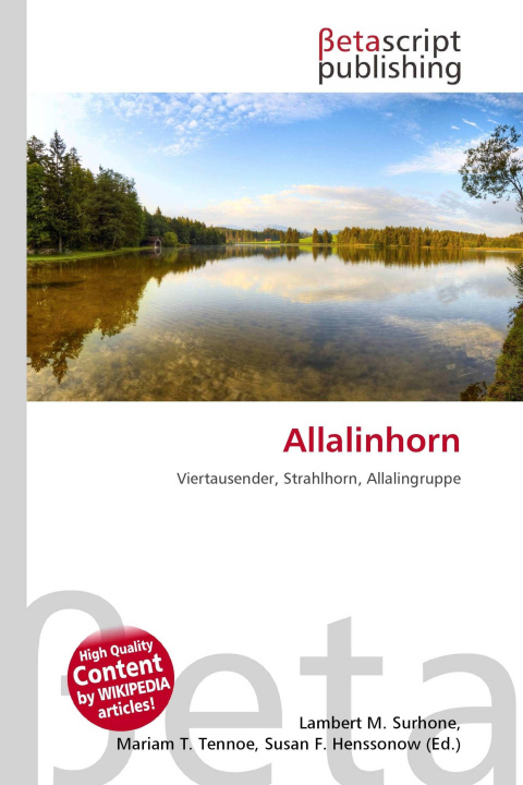 Kniha Allalinhorn Mariam T. Tennoe