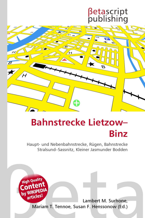 Knjiga Bahnstrecke Lietzow-Binz Mariam T. Tennoe