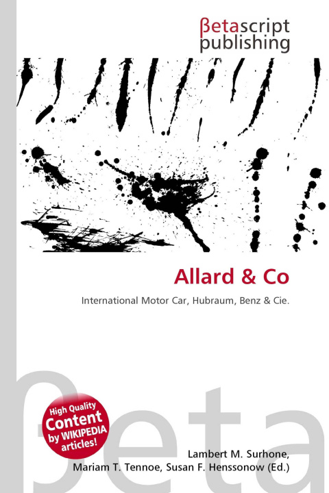 Kniha Allard & Co Mariam T. Tennoe