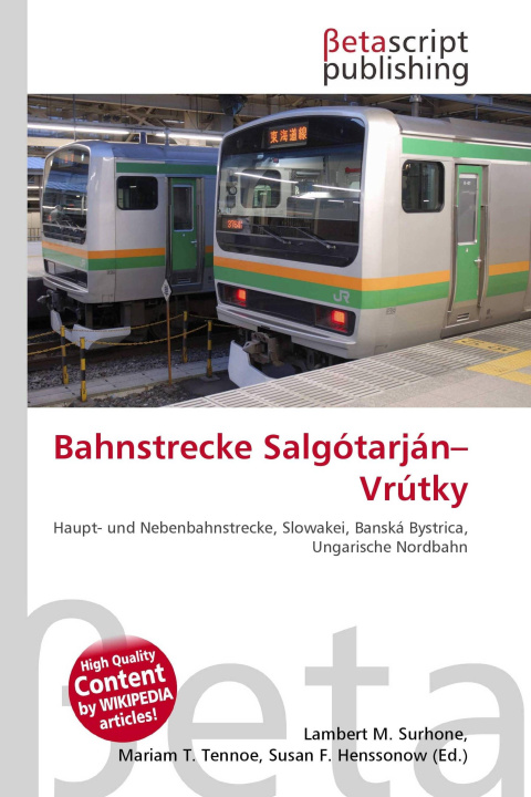 Könyv Bahnstrecke Salgótarján-Vrútky Mariam T. Tennoe