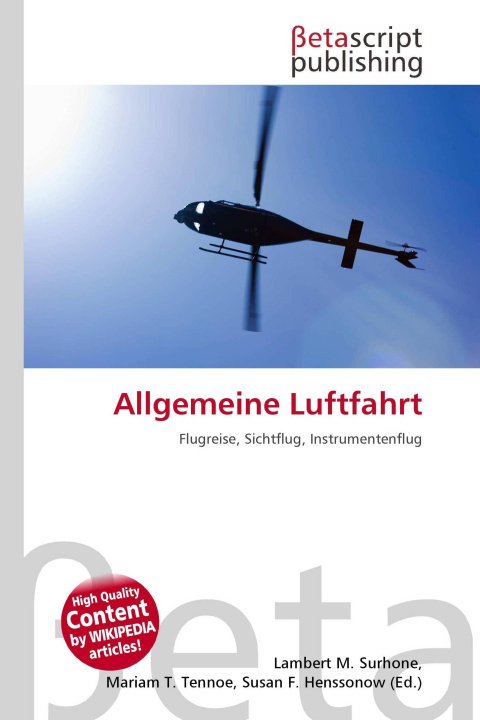 Kniha Allgemeine Luftfahrt Mariam T. Tennoe