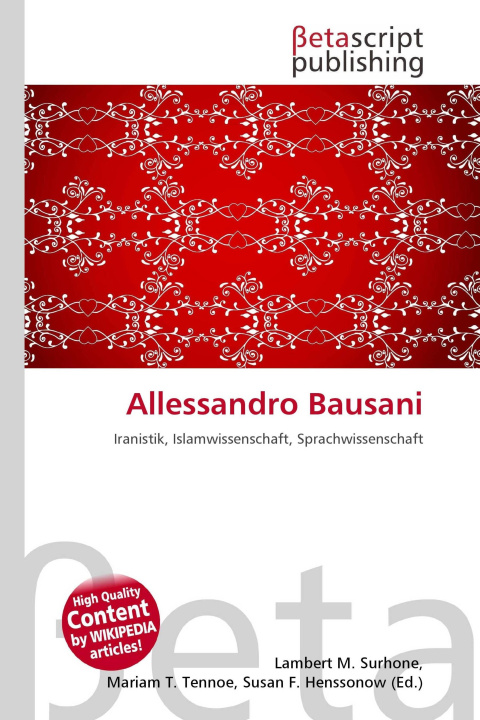 Kniha Allessandro Bausani Mariam T. Tennoe