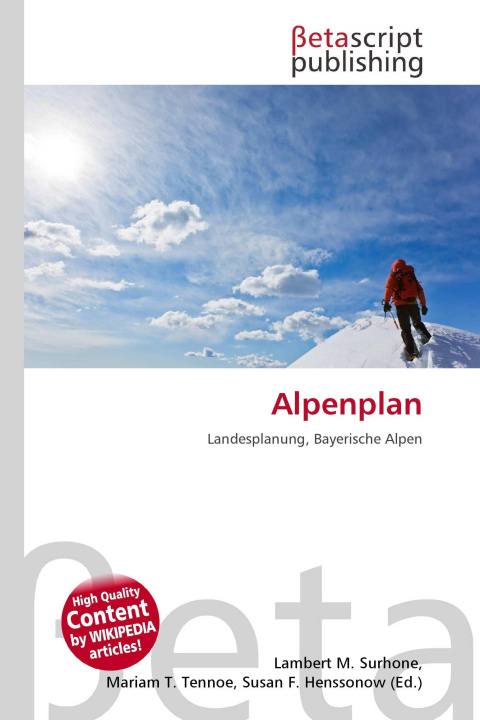 Kniha Alpenplan Mariam T. Tennoe