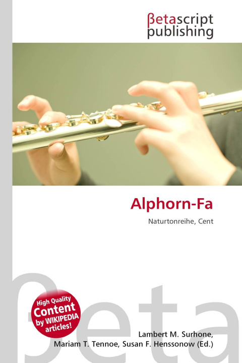 Kniha Alphorn-Fa Mariam T. Tennoe