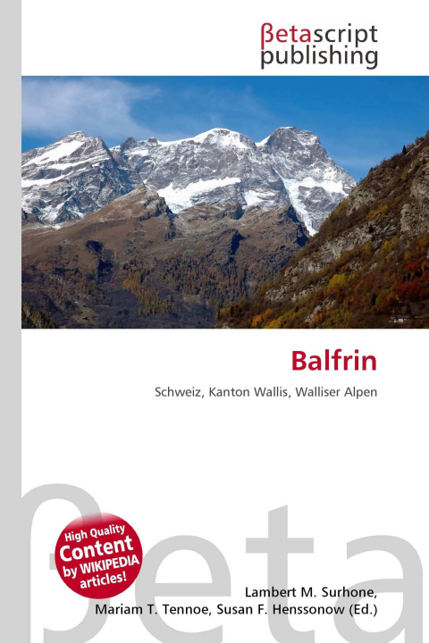 Kniha Balfrin Mariam T. Tennoe