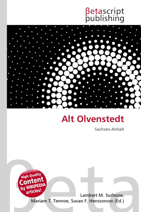 Knjiga Alt Olvenstedt Mariam T. Tennoe