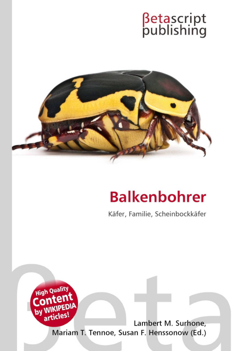 Kniha Balkenbohrer Mariam T. Tennoe