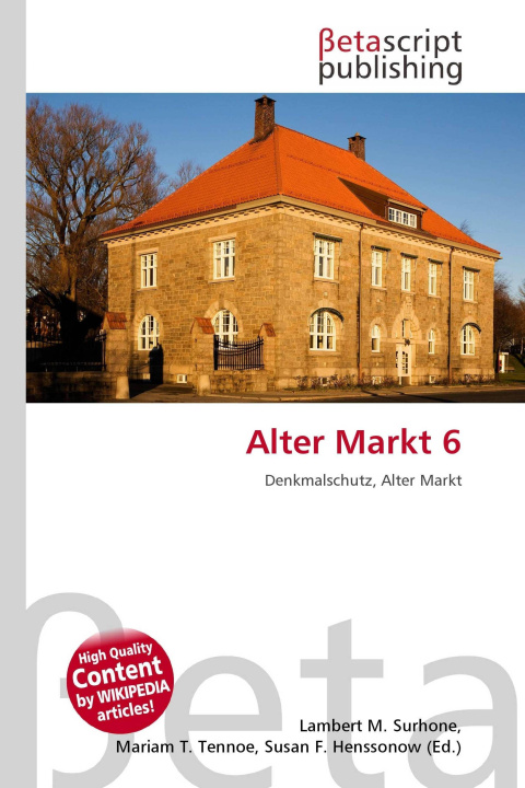 Kniha Alter Markt 6 Mariam T. Tennoe