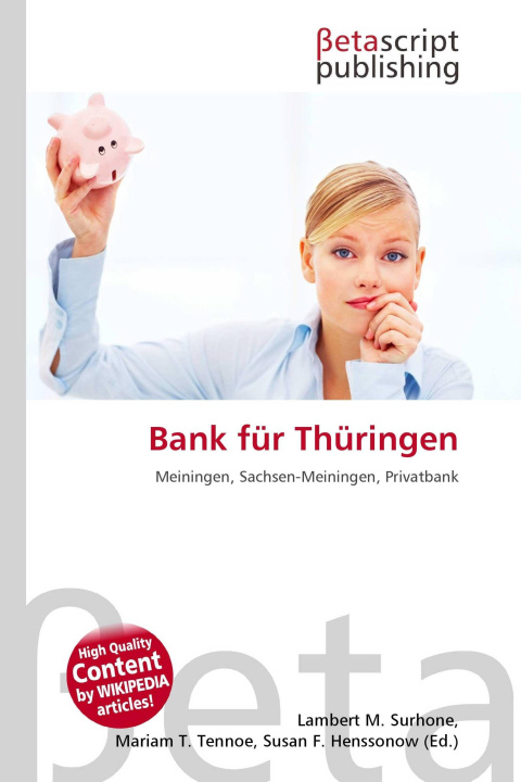 Kniha Bank für Thüringen Mariam T. Tennoe