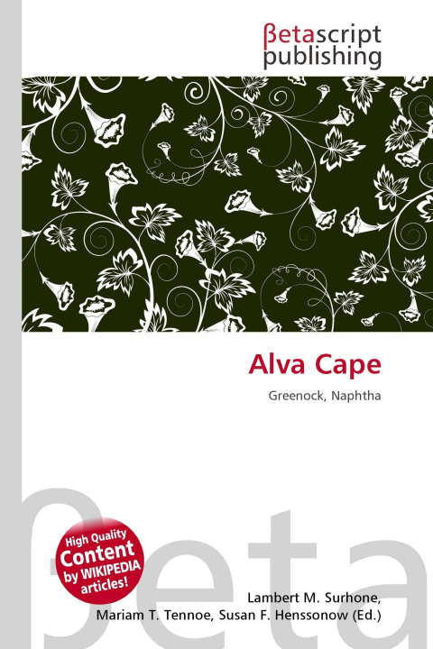 Kniha Alva Cape Mariam T. Tennoe