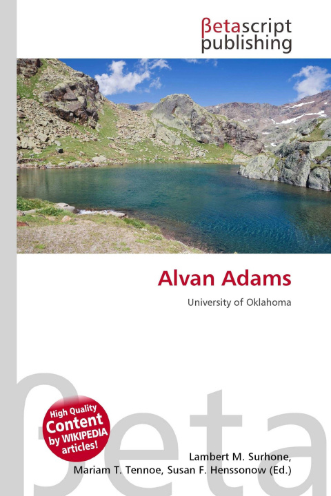 Kniha Alvan Adams Mariam T. Tennoe