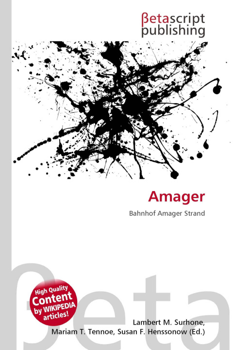 Kniha Amager Mariam T. Tennoe