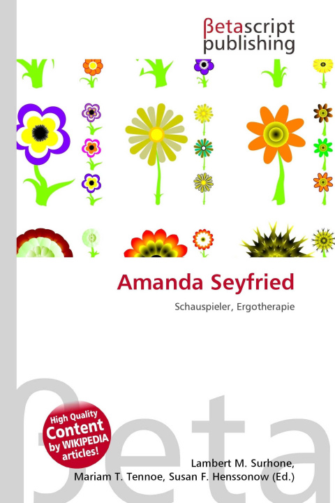 Kniha Amanda Seyfried Mariam T. Tennoe