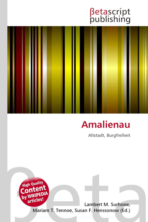 Kniha Amalienau Mariam T. Tennoe