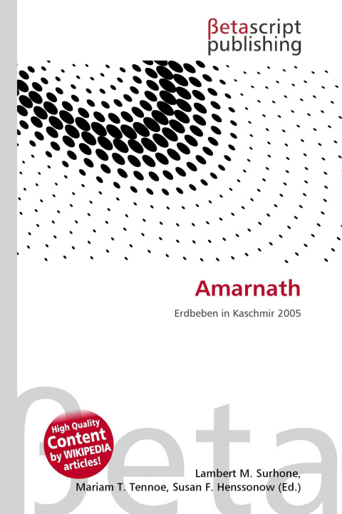 Kniha Amarnath Mariam T. Tennoe