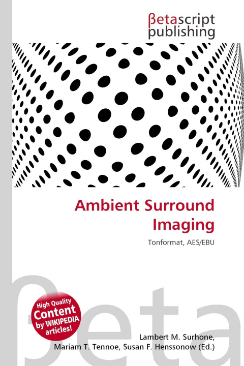 Knjiga Ambient Surround Imaging Mariam T. Tennoe