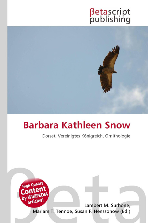 Kniha Barbara Kathleen Snow Mariam T. Tennoe