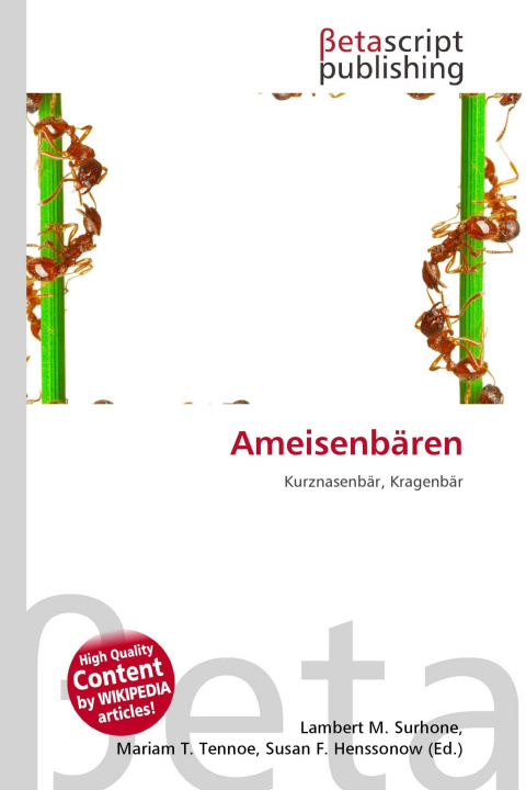 Buch Ameisenbären Mariam T. Tennoe