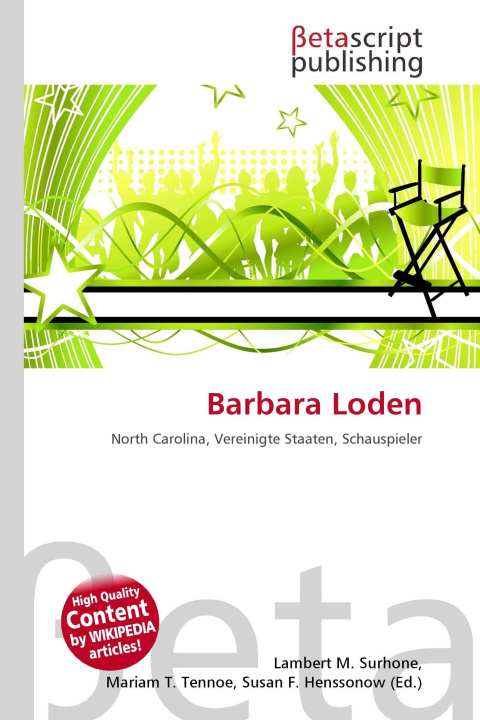 Kniha Barbara Loden Mariam T. Tennoe