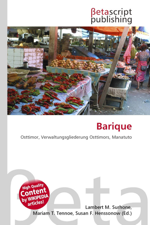 Kniha Barique Mariam T. Tennoe