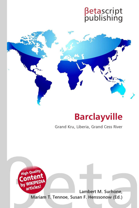Knjiga Barclayville Mariam T. Tennoe