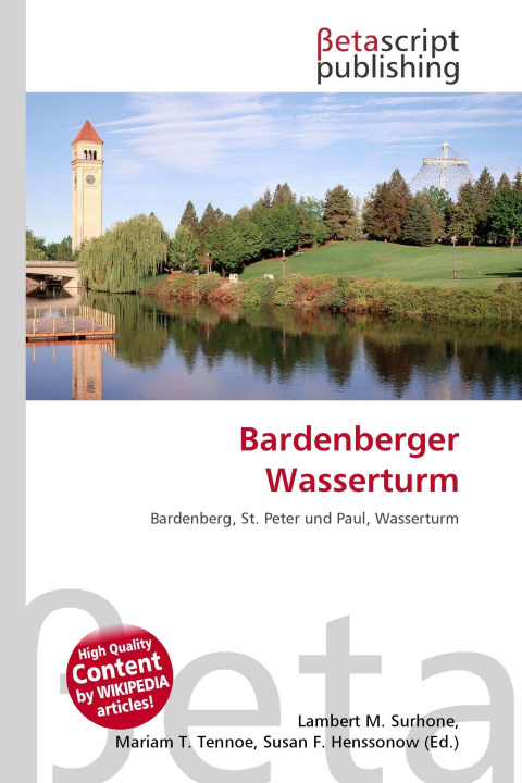 Knjiga Bardenberger Wasserturm Mariam T. Tennoe