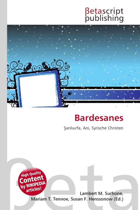 Kniha Bardesanes Mariam T. Tennoe