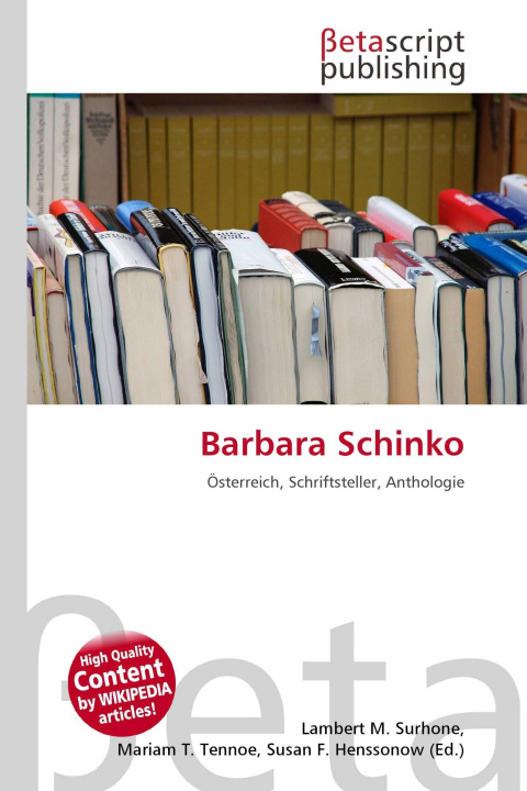 Kniha Barbara Schinko Mariam T. Tennoe