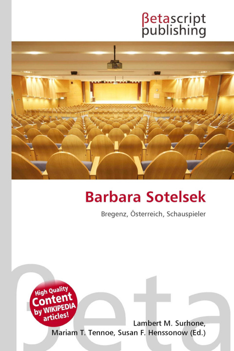 Kniha Barbara Sotelsek Mariam T. Tennoe
