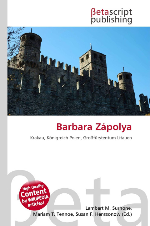 Knjiga Barbara Zápolya Mariam T. Tennoe