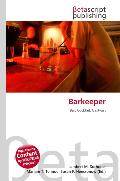 Knjiga Barkeeper Mariam T. Tennoe