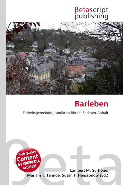 Kniha Barleben Mariam T. Tennoe