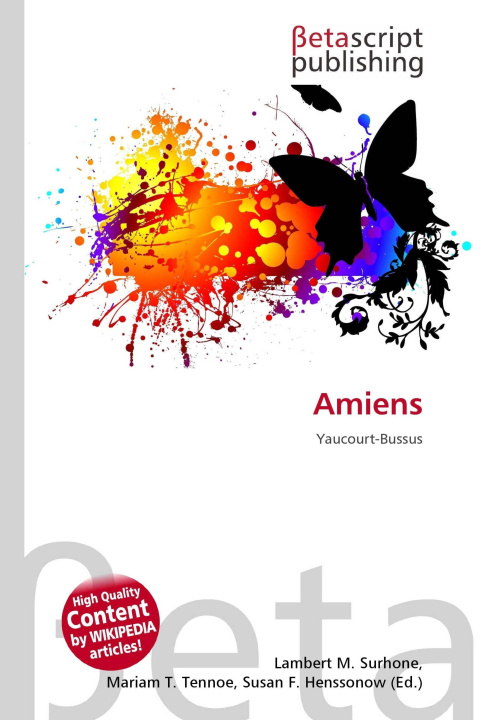 Kniha Amiens Mariam T. Tennoe