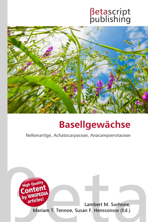 Könyv Basellgewächse Mariam T. Tennoe