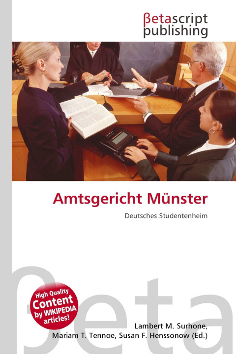 Könyv Amtsgericht Münster Mariam T. Tennoe