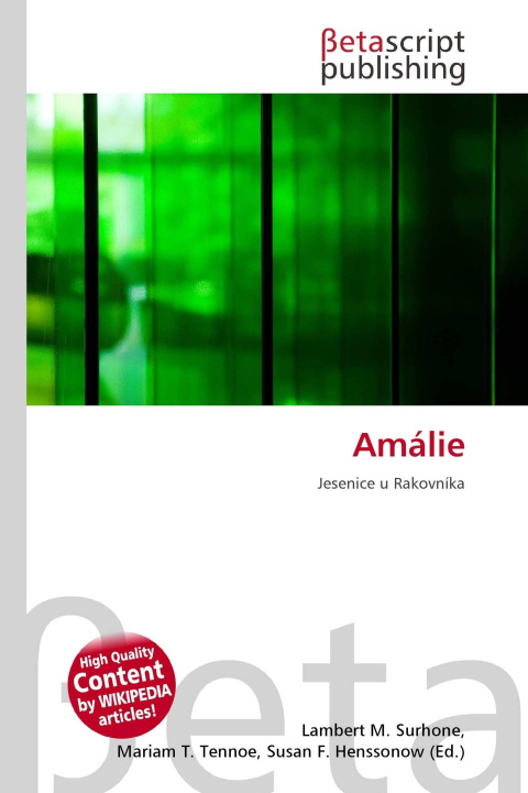 Kniha Amálie Mariam T. Tennoe