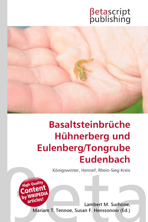 Knjiga Basaltsteinbrüche Hühnerberg und Eulenberg/Tongrube Eudenbach Mariam T. Tennoe