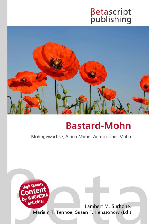 Knjiga Bastard-Mohn Mariam T. Tennoe