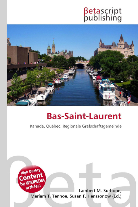 Kniha Bas-Saint-Laurent Mariam T. Tennoe