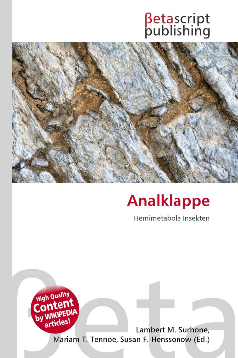 Könyv Analklappe Mariam T. Tennoe