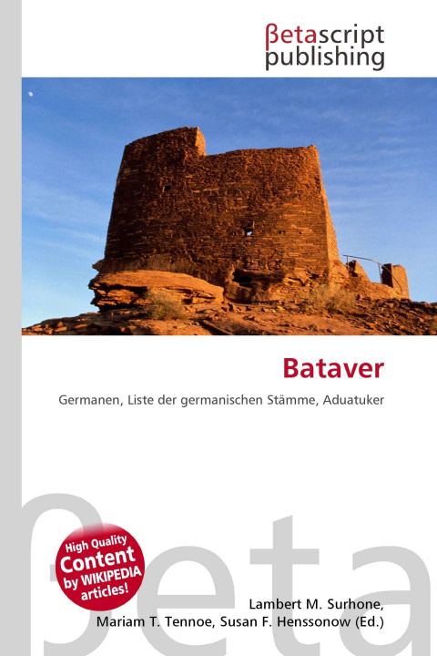 Kniha Bataver Mariam T. Tennoe
