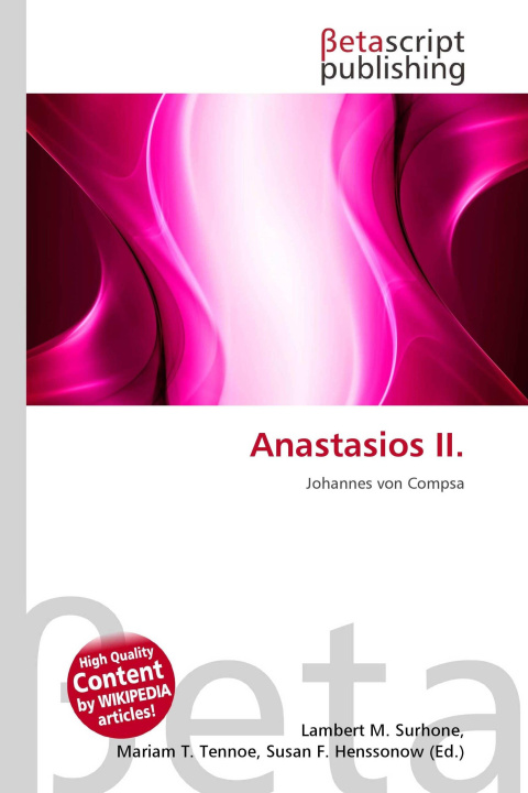 Könyv Anastasios II. Mariam T. Tennoe