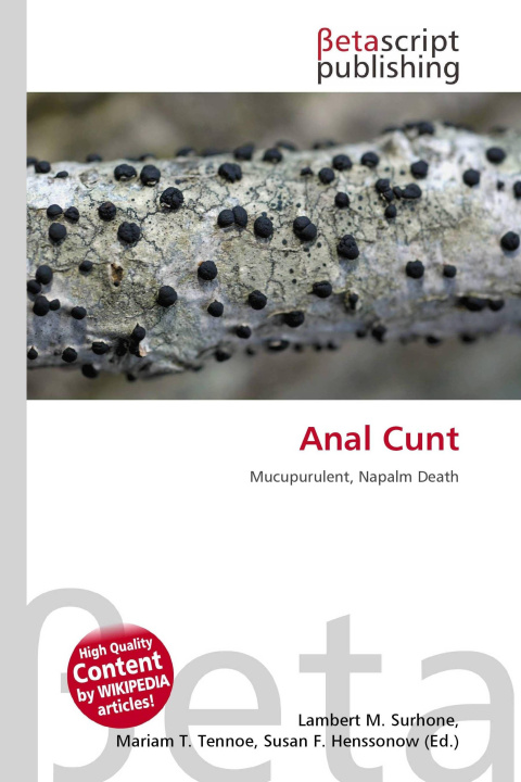 Kniha Anal Cunt Mariam T. Tennoe