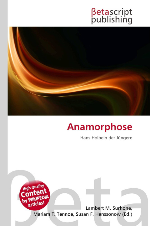 Kniha Anamorphose Mariam T. Tennoe