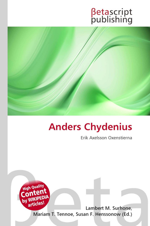 Kniha Anders Chydenius Mariam T. Tennoe