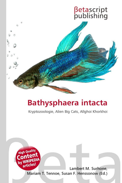 Kniha Bathysphaera intacta Mariam T. Tennoe
