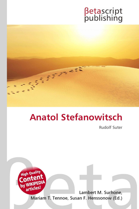 Kniha Anatol Stefanowitsch Mariam T. Tennoe