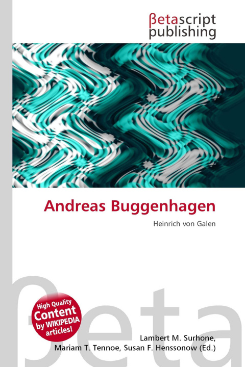 Könyv Andreas Buggenhagen Mariam T. Tennoe